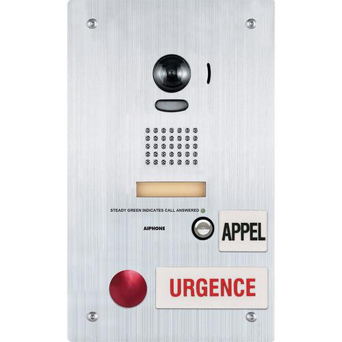 Aiphone IS-DVF-2RA-FR Video Emergency Call Station with French Language Signage