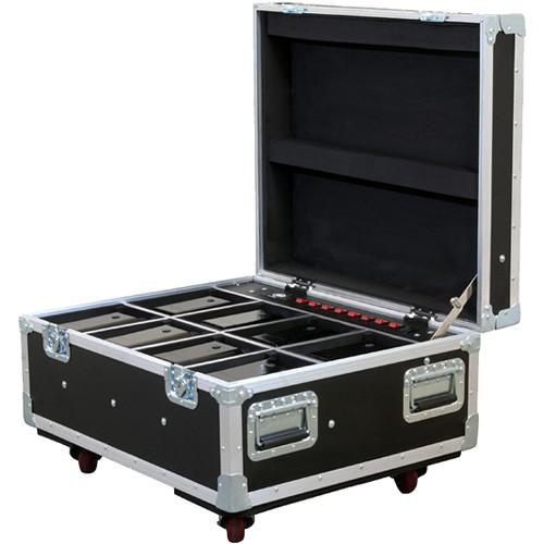 American DJ Wheeled Element FC Flight Case for 8 ADJ Pars