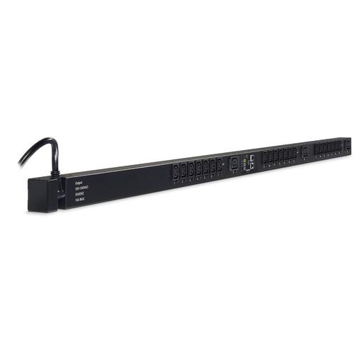 CyberPower Monitored PDU16A 200-230V 50Hz 60Hz NEMA L6-20 Plug 24xIEC-320 OUTS 1U RU 10