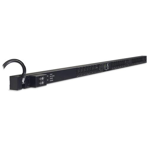 CyberPower Monitored PDU24A 200-240V 50-60Hz NEMA L6-30P Plug 24xIEC-320 C13s OU Rackmount 12