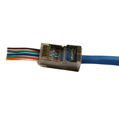 Eclipse Tools QuikThru RJ45 Cat5e 6 Shielded Internal Connector