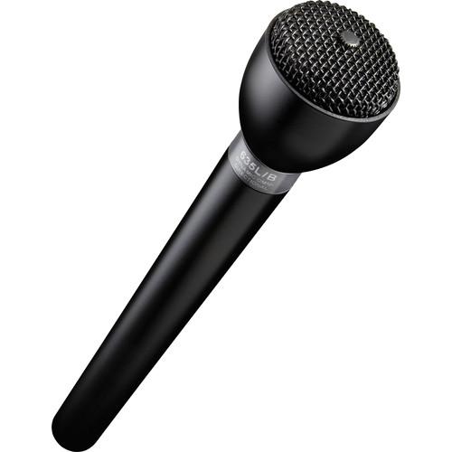 Electro-Voice 635L B Omnidirectional Handheld Dynamic ENG Microphone with Long Handle