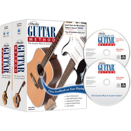 eMedia Music Guitar Method Deluxe v6 - Guitar Lessons - Beginning to Intermediate