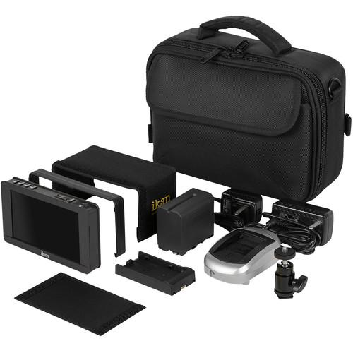 ikan Delta 5" 4K HDMI On-Camera Monitor Deluxe Kit