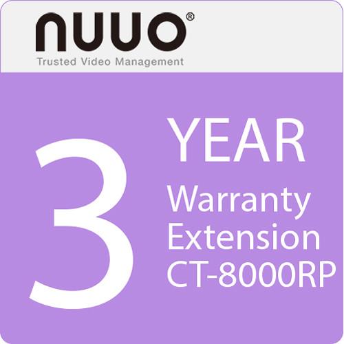 NUUO 3-Year Warranty Extension for CT-8000RP Series
