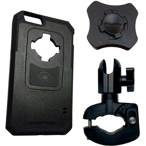 PANAVISE BarGRIP Phone Mount with Rokform Case for iPhone 6