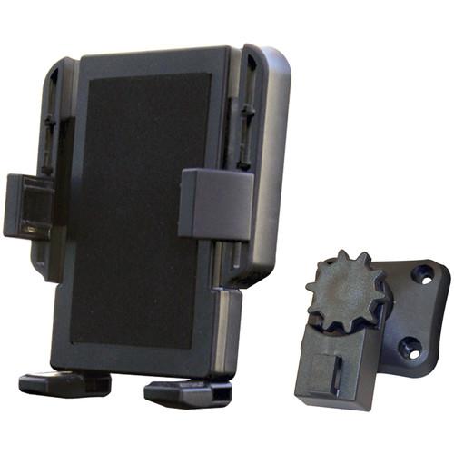 PANAVISE Portagrip 2.25 - 3.75" Phone Holder with T-Button Tipper and Adjustment Wheel