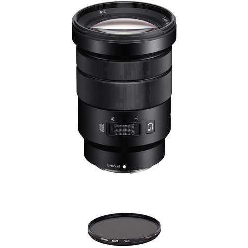 Sony E PZ 18-105mm f 4 G OSS Lens with Circular Polarizer Filter Kit