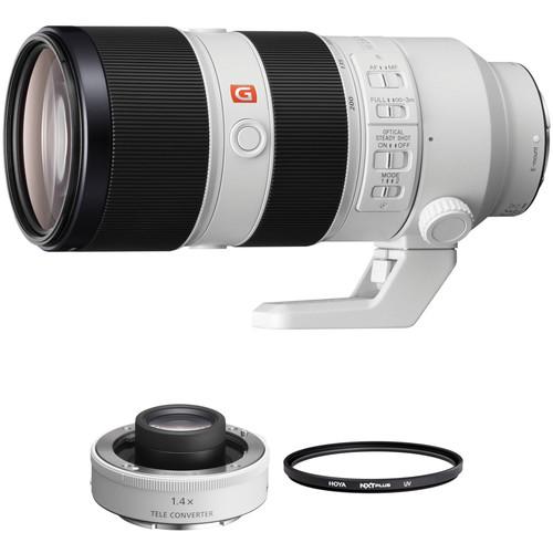 Sony FE 70-200mm f 2.8 GM OSS Lens with 1.4x Teleconverter Kit