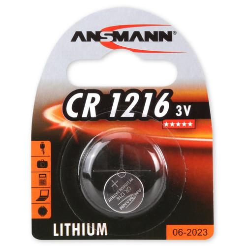 Ansmann CR1216 3V Lithium Battery, Ansmann, CR1216, 3V, Lithium, Battery