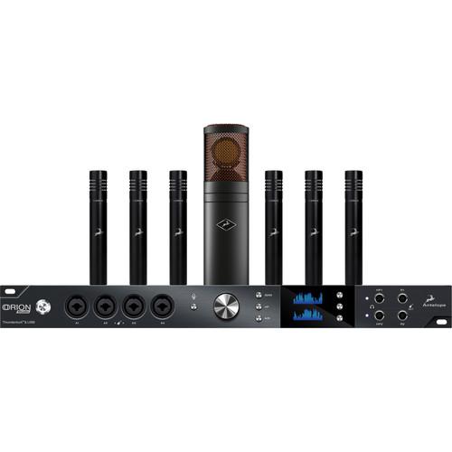Antelope Orion Studio Rev. 2017 Audio Interface Bundle with 1 Edge Duo Mic & 6 Verge Mics
