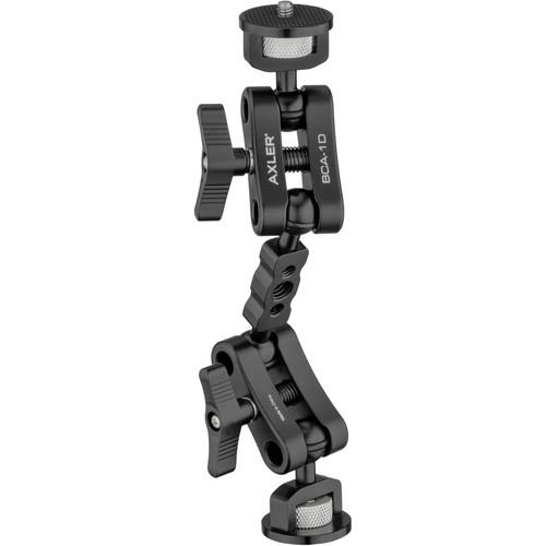 Axler 9" Dual-Ball Clamp Arm with 1 4"-20 Accessory Mounting