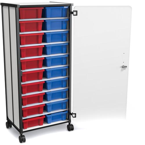 Best Rite Mobile 20-Tub Storage Cart with Full Set of Tubs