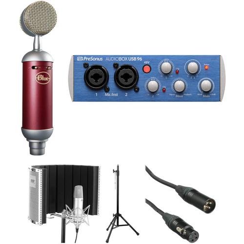 Blue Spark SL Microphone with USB Recording Interface & Accessory Kit