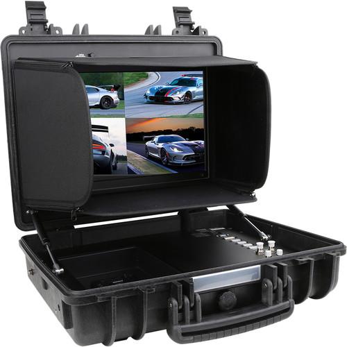 CAME-TV Portable Case 4K HDMI 3G-SDI VGA DVI Monitor