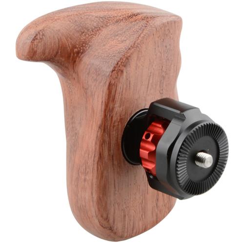 CAMVATE Wooden Handle with M6 Arri Rosette Mount