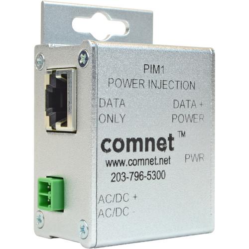 COMNET Passive Power Over Ethernet Midspan Injector for 10 100TX
