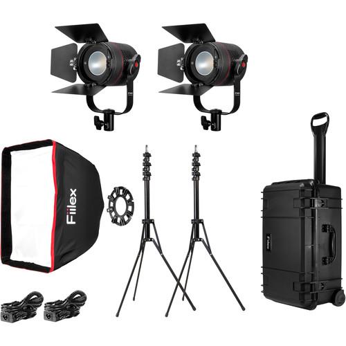 Fiilex K201 Classic 2-Light Interview Travel Kit