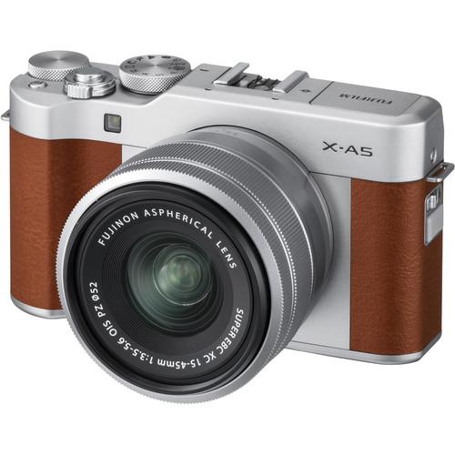 FUJIFILM X-A5 Mirrorless Digital Camera with 15-45mm Lens