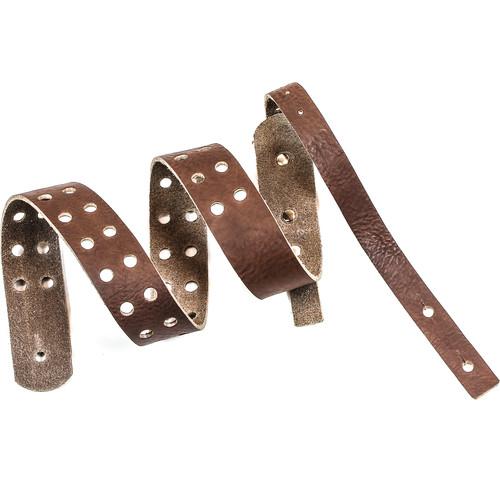 Funk Plus Double Hole Genuine Premium Leather Guitar Strap with Buckle