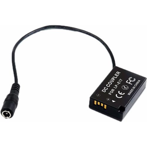 LanParte LP-E17 Battery Dummy for Canon 760D 750D M3 Cameras