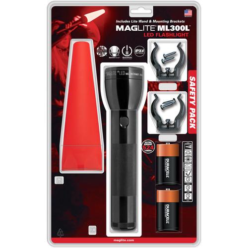 Maglite ML300L Safety Pack with LED Flashlight