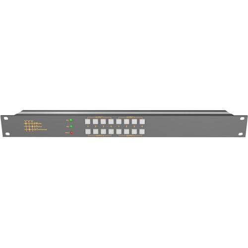 Matrix Switch 4 x 4 12G-SDI Video Router with Button Panel