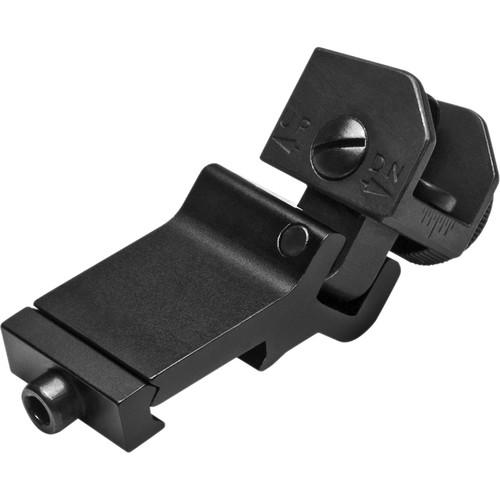 NcSTAR 45-Degree Offset Flip-Up Rear Sight for AR-15