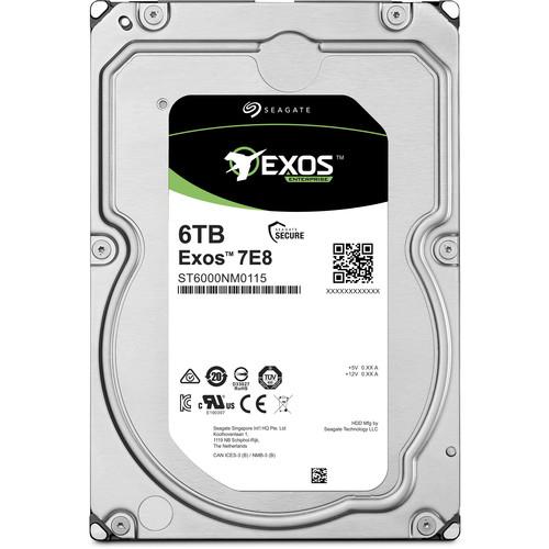 Seagate 6TB Exos 7E8 512e SATA III 3.5" Internal HDD