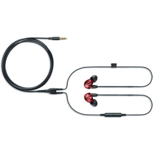 Shure SE535 Sound-Isolating In-Ear Stereo Headphones with Bluetooth and 3.5mm In-Line Remote Mic Cables
