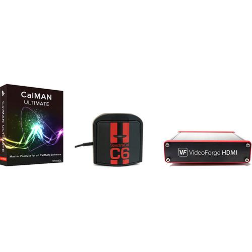 SpectraCal CalMAN Ultimate with SpectraCal C6 HDR2000 & VideoForge HDMI