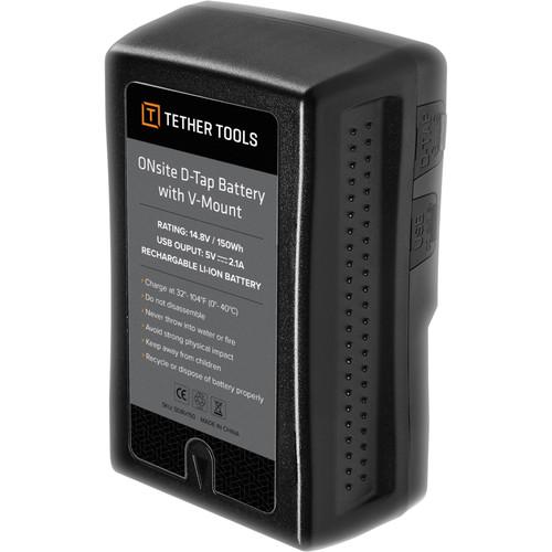 Tether Tools ONsite D-Tap Battery with V-Mount