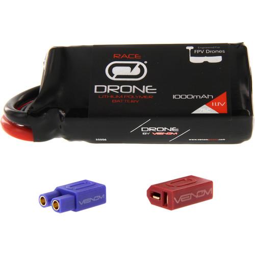 Venom Group 75C 1000mAh 3S 11.1V FPV Drone Racing LiPo Battery