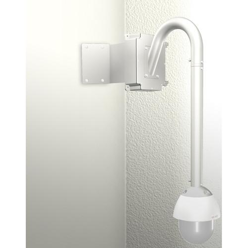 ACTi SMAX-0162 Corner Mount with Junction Box, Gooseneck, & Extension Tube for Select Outdoor PTZ Speed Dome Cameras