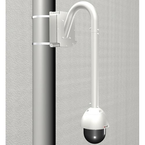 ACTi SMAX-0210 Pole Mount with Junction Box, Gooseneck, & Extension Tube for Select Outdoor PTZ Speed Dome Cameras