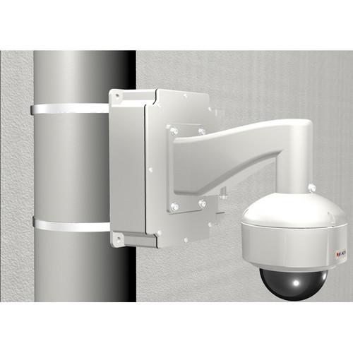ACTi SMAX-0223 Pole Mount with Junction Box, Heavy Duty Wall Mount, & PTZ Mount Kit for I91, I92, & KCM-8111 Cameras