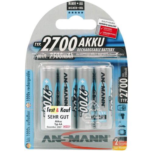 Ansmann AA Rechargeable NiMH Batteries