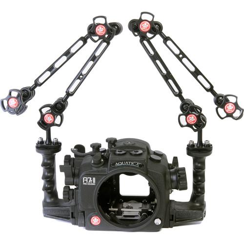 Aquatica A7r II Underwater Housing for Sony a7R II or a7S II with 2 Lighting Arms