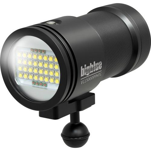 Bigblue VL15000P-Pro Tri-Color Mini Video LED Dive Light