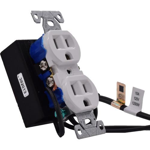 Bush Baby AC Wall Receptacle with 4K UHD Covert Wi-Fi Camera