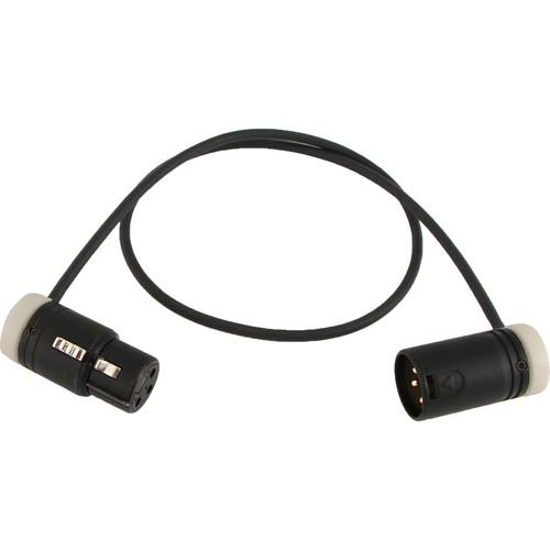 Cable Techniques Low-Profile, 3-Pin XLR Female to 3-Pin XLR Male Adjustable-Angle Cable