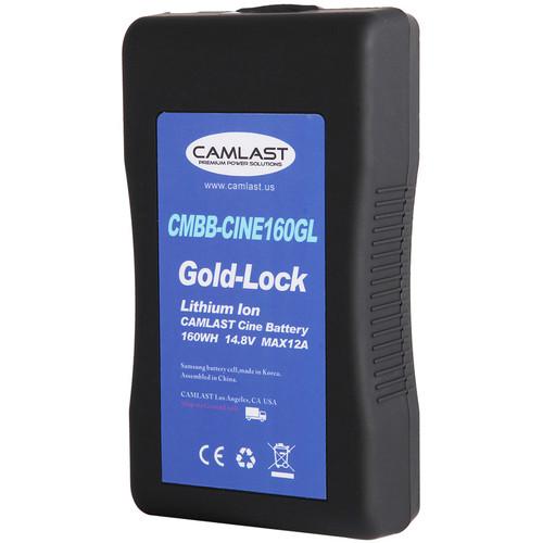 CAMLAST 160Wh 14.8V Gold Mount Battery for Cine-Style Cameras