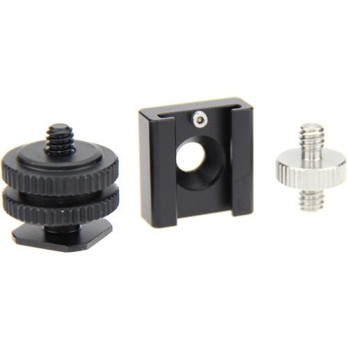 CAMVATE Shoe Mount And 1 4"-20 Male To 1 4"-20 Male Adapter Set