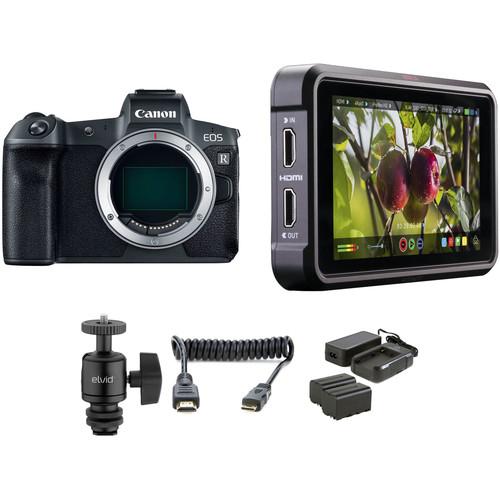 Canon EOS R Mirrorless Digital Camera with Ninja V Kit