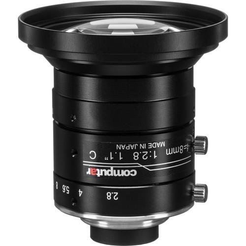 computar 1.1" 8mm F2.8 12 Megapixel Ultra Low Distortion Lens