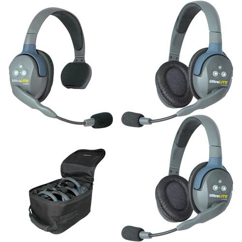 Eartec UL312EU UltraLITE 3-Person Headset System