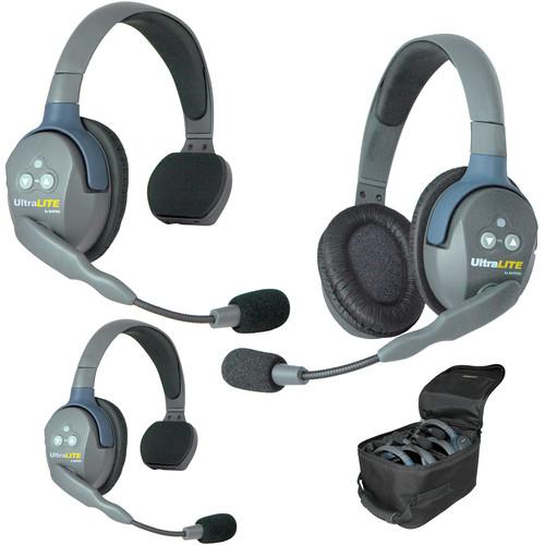 Eartec UL321EU UltraLITE 3-Person Headset System