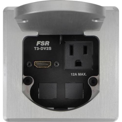FSR T3-DV2S 3.5" HDMI Square Table Box