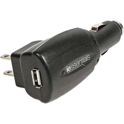 iEssentials 3-in-1 Wall Travel Charger with Micro & Mini USB Cables