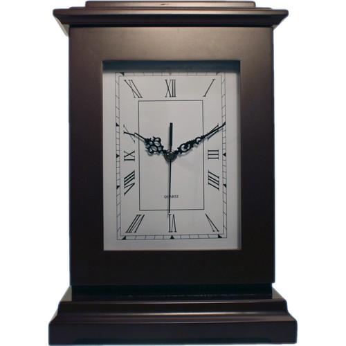 KJB Security Products SG Home Rectangle Clock with Covert Battery-Powered Wi-Fi Camera & DVR